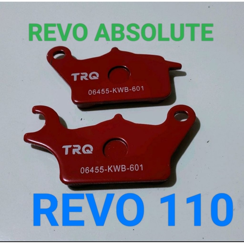 Kampas rem/kampas rem cakram REVO 110/REVO ABSOLUTE