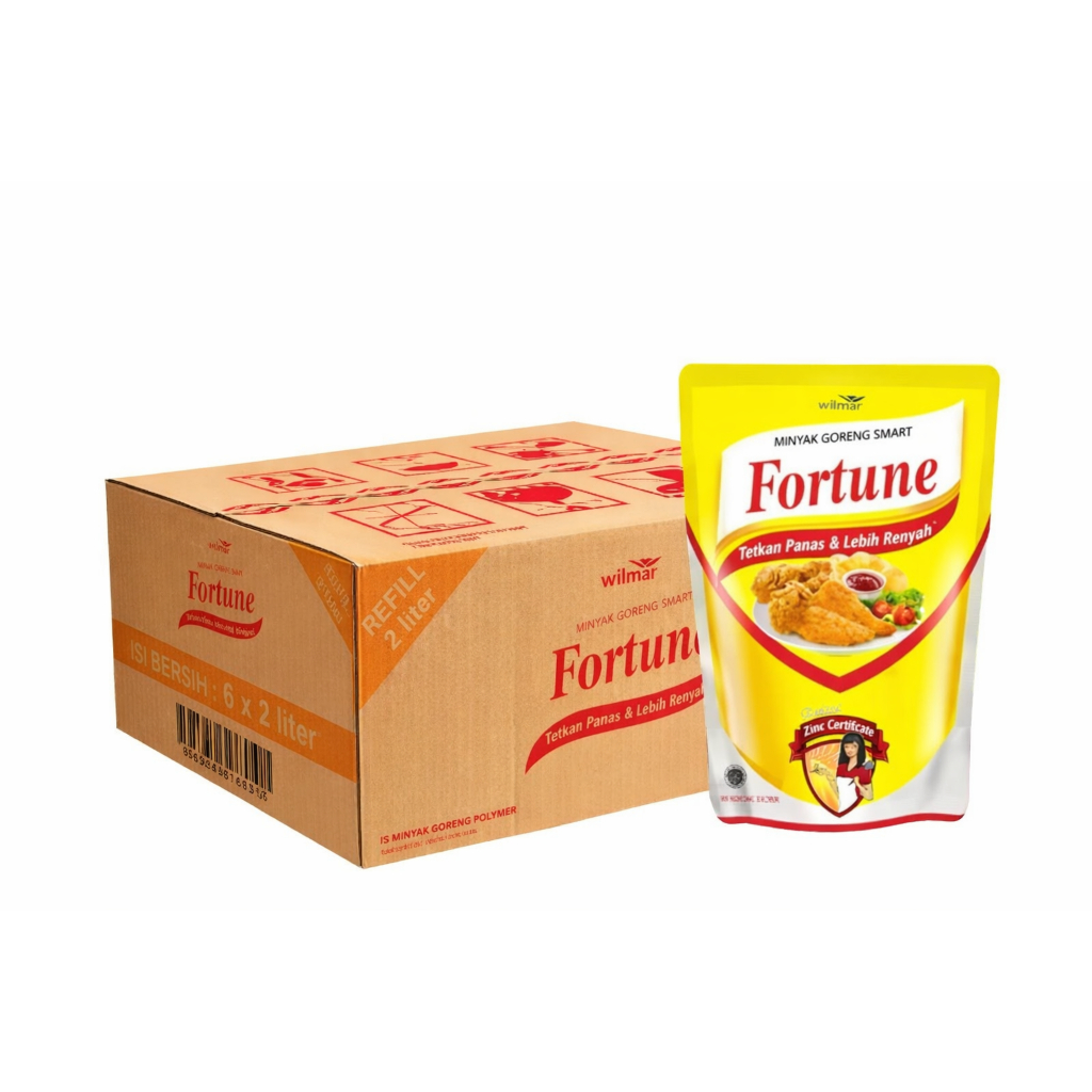 Minyak Goreng Fortune 2L 1dus isi 6pcs