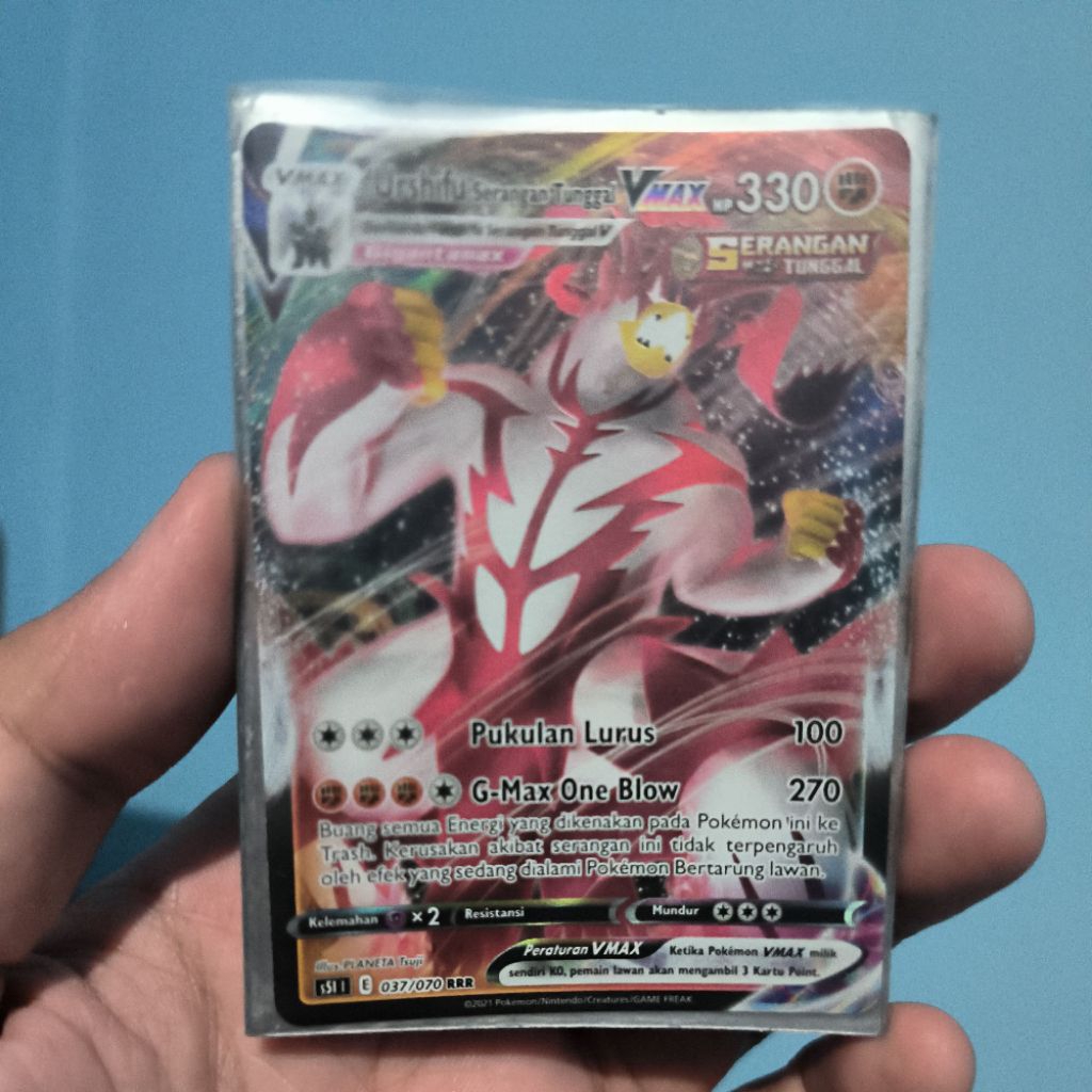 Urshifu serangan tunggal v