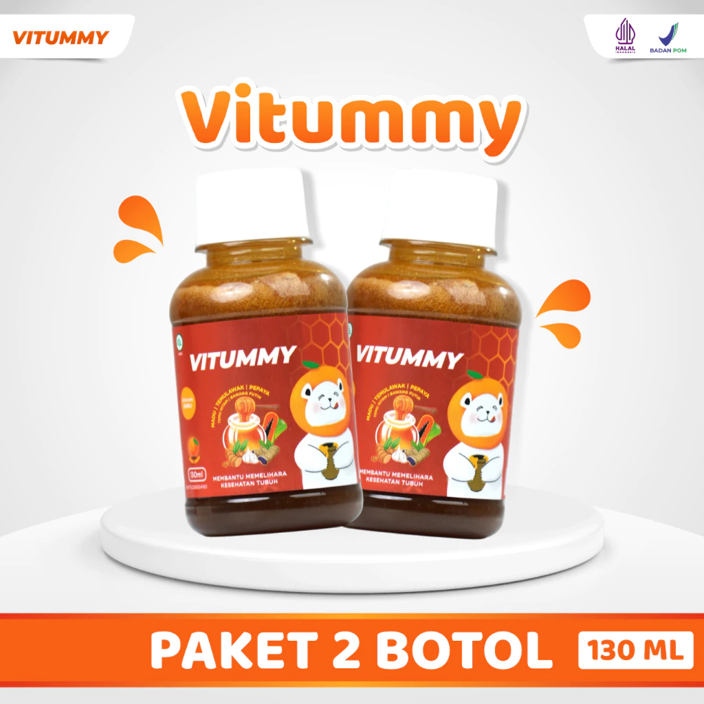 Vitummy - Madu Paket 2 Botol 130ml