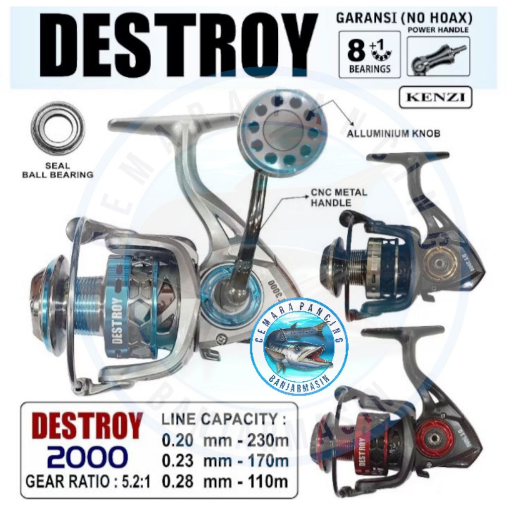 Reel Kenzi Destroy 2000