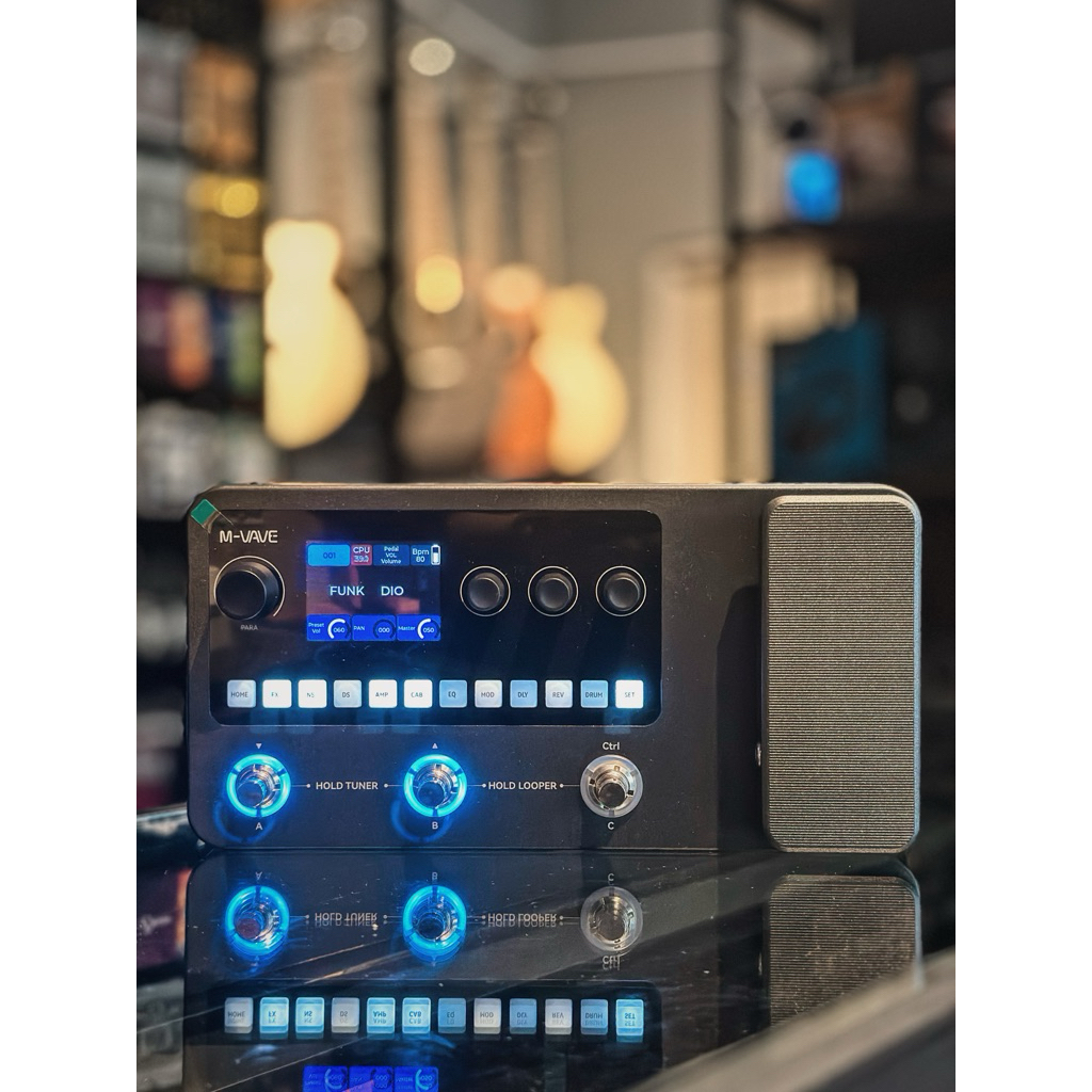 Mvave MK20 Digital Multi Efek Pedal Gitar Profesional