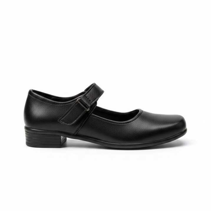 GWDOLLEN Sepatu Pantofel Wanita Paskibra Hitam Komponen Empuk Size 36-41