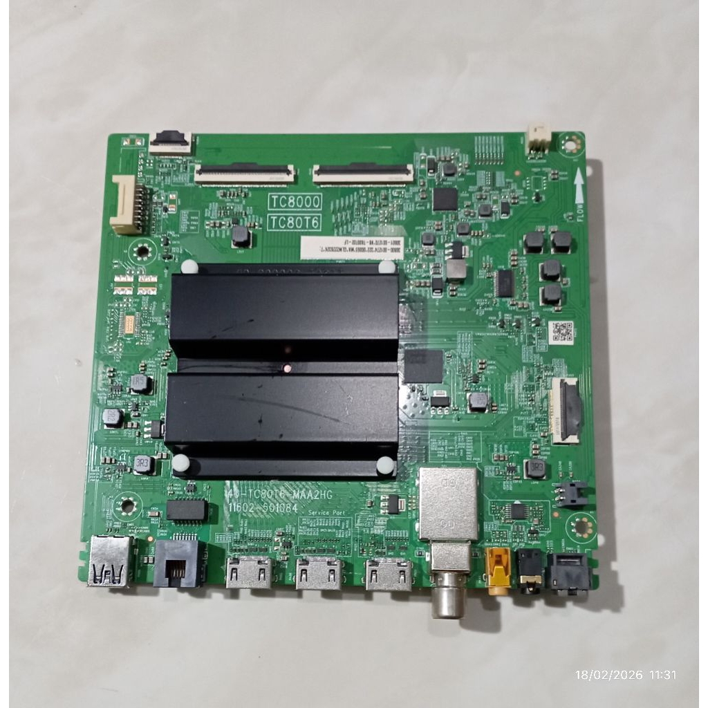 MB MOBO MAINBOARD MODULE MESIN TV TCL 50C61B
