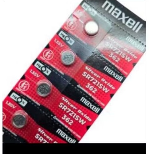 baterai maxell sr721 sw 362 original