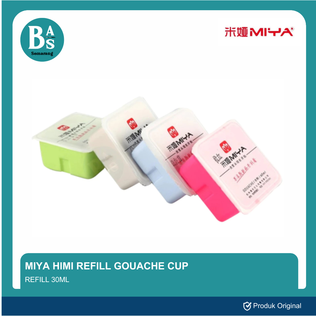MIYA HIMI Gouache Color Refill Cup 30ml - BAS Semarang