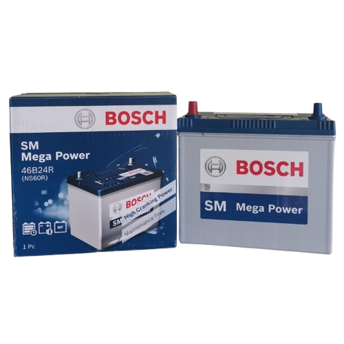 Aki Mobil Bosch 46B24L/R 45Ah – Aki Kering MF Original PRODUK ASLI 100% ORIGINAL