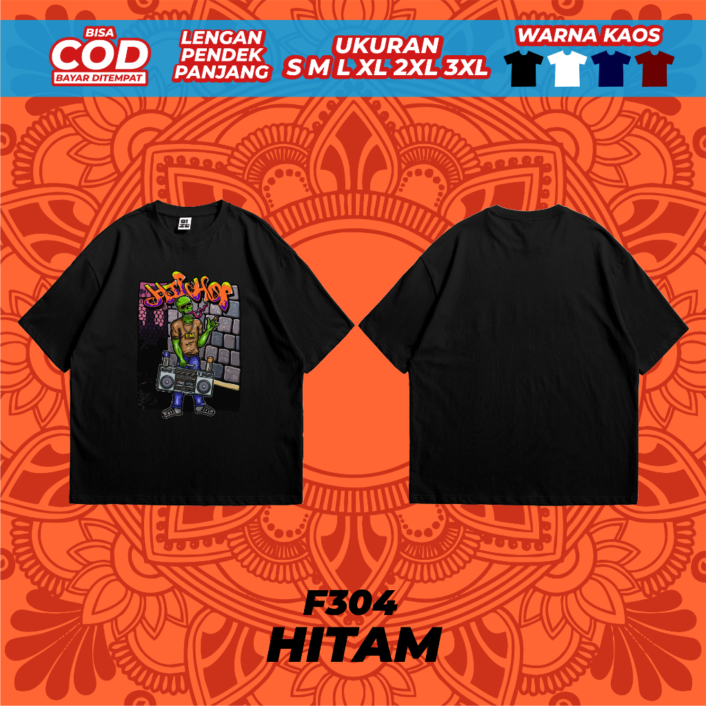KAOS PRIA HIP HOP TSHIRT NYAMAN BY YODOID