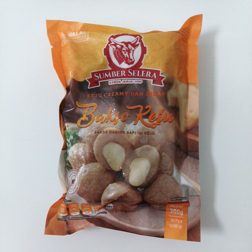 Sumber Selera Bakso Daging Sapi Keju 300 gram
