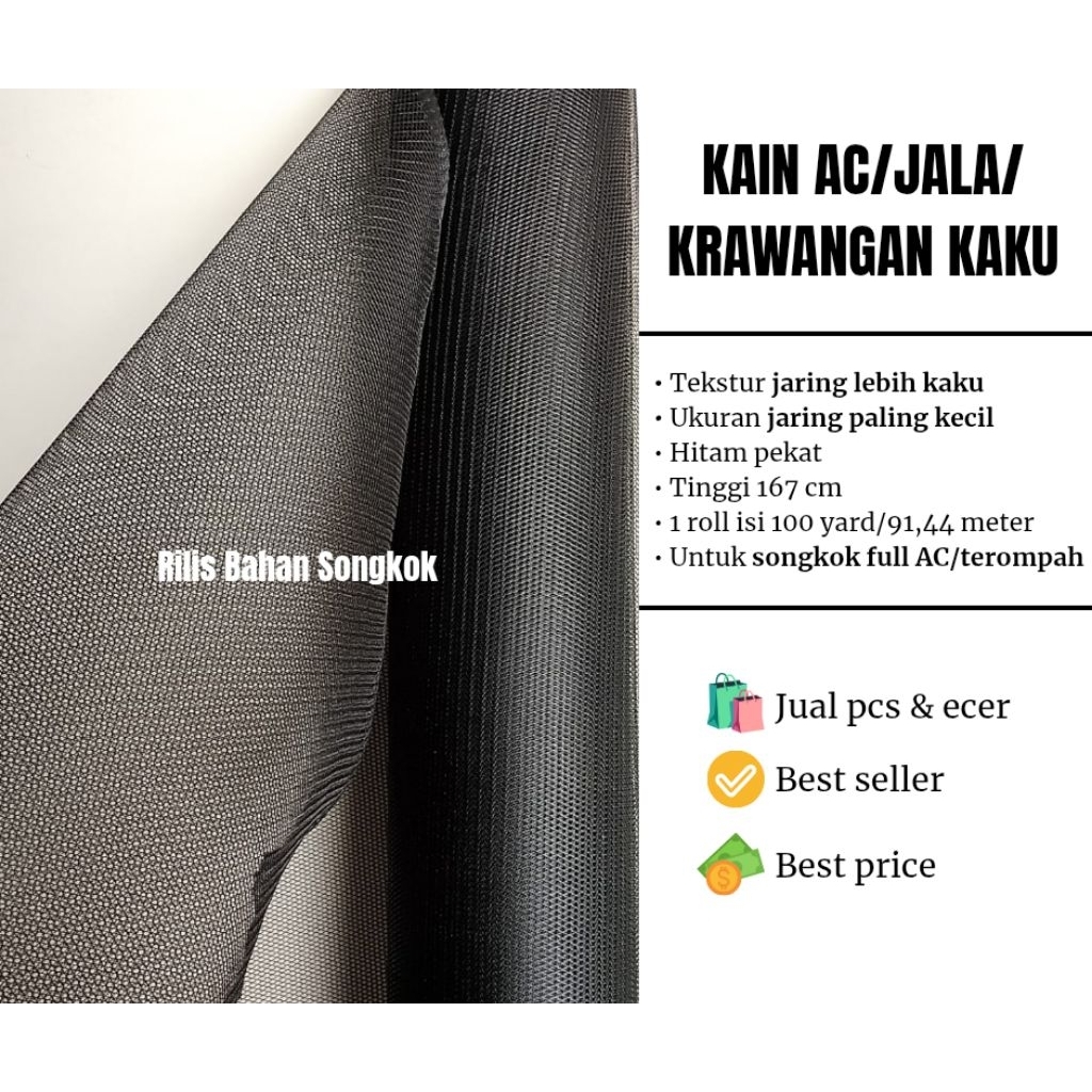 Kain AC/Krawangan/Jala Jenis Kaku