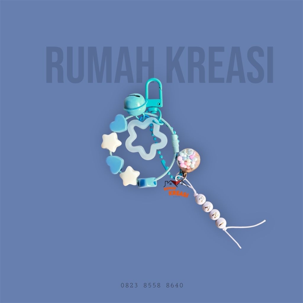 Gantungan Kunci Custom Nama & Foto