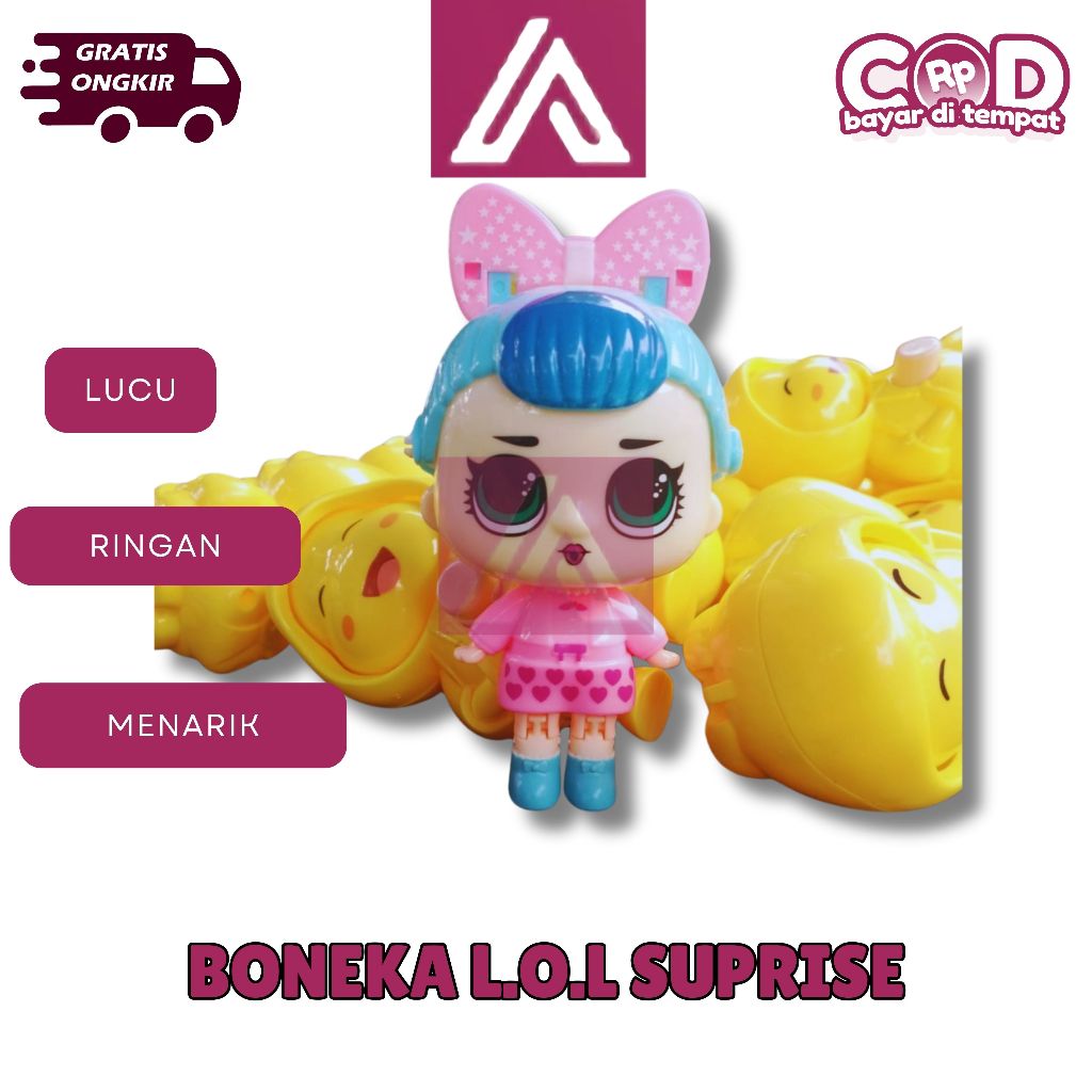 MAINAN BONEKA LOL FANCY - MAINAN SERU & STYLISH ANAK