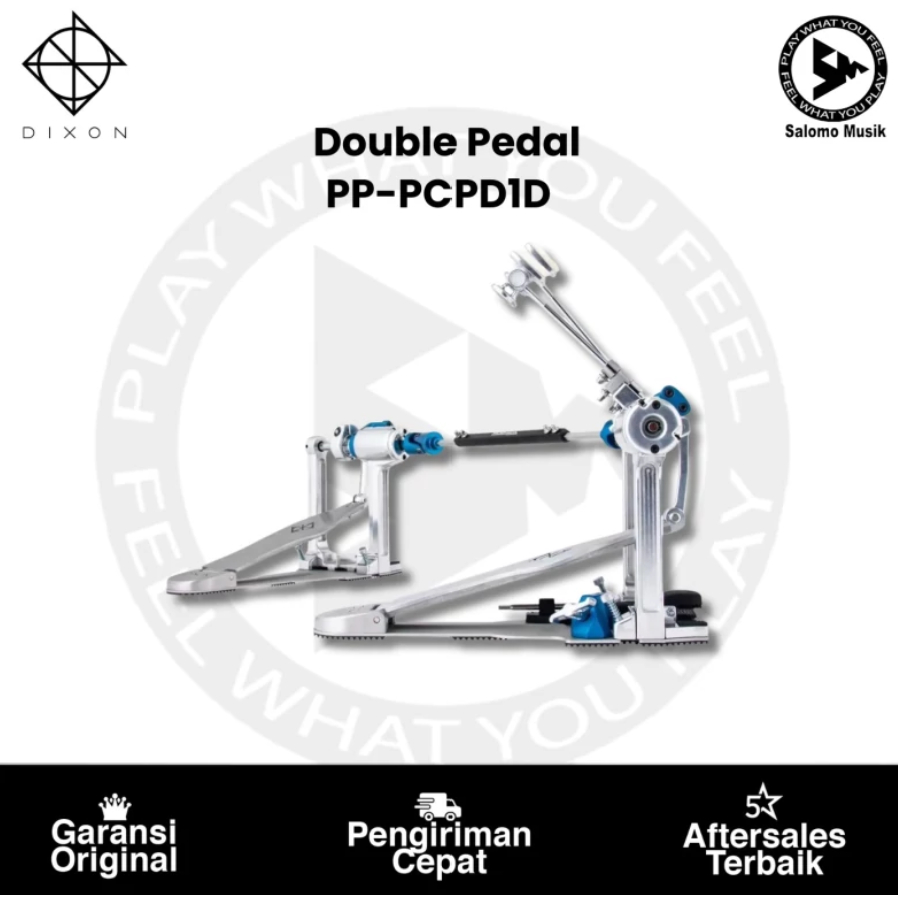 Double Pedal Dixon PP-PCPD1D Precision Coil Direct Drive Original