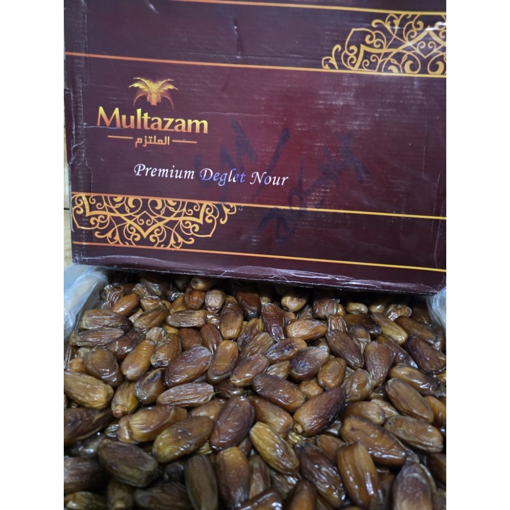 Kurma ALGERIAN DEGLET NOUR, TUNISIA Dates Organic FRESH PROMO 5 KG