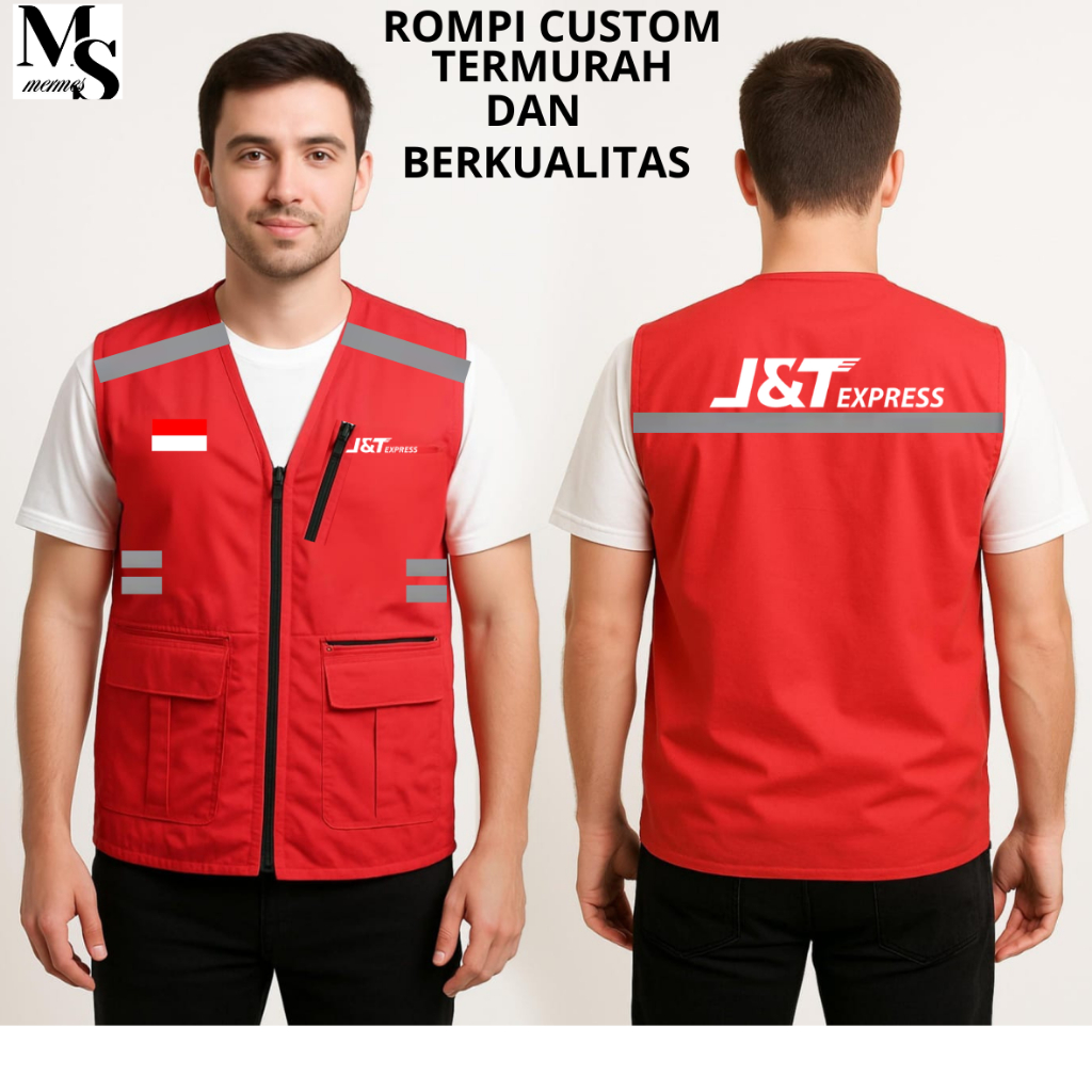 Best seller Rompi Spx Express Driver Original Rompi Taslan Zipper Spx Express Waterproof Rompi Vest 