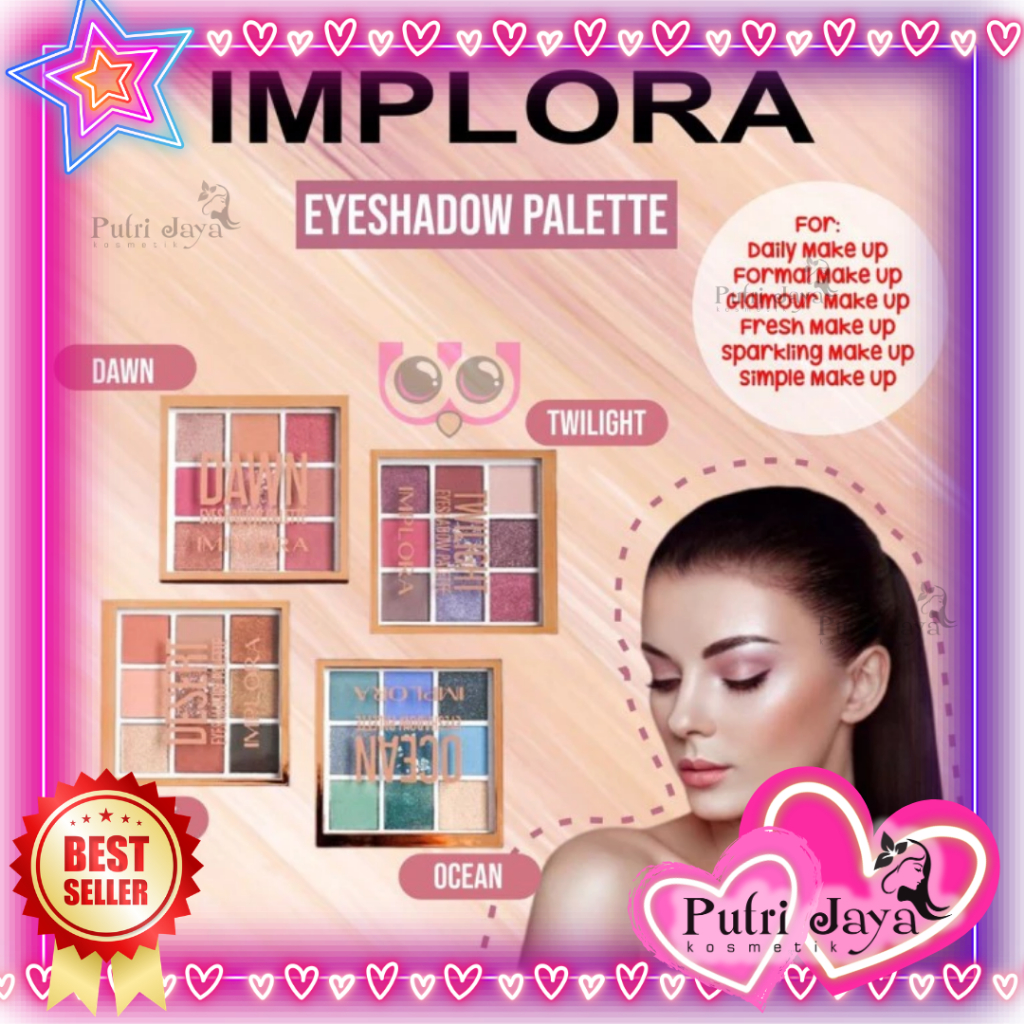 Implora Eye Shadow Palette