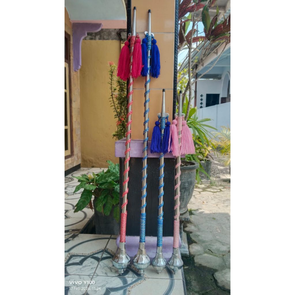 tongkat mayor stainlees||tongkat mayoret drumband||untuk anak TK-SD