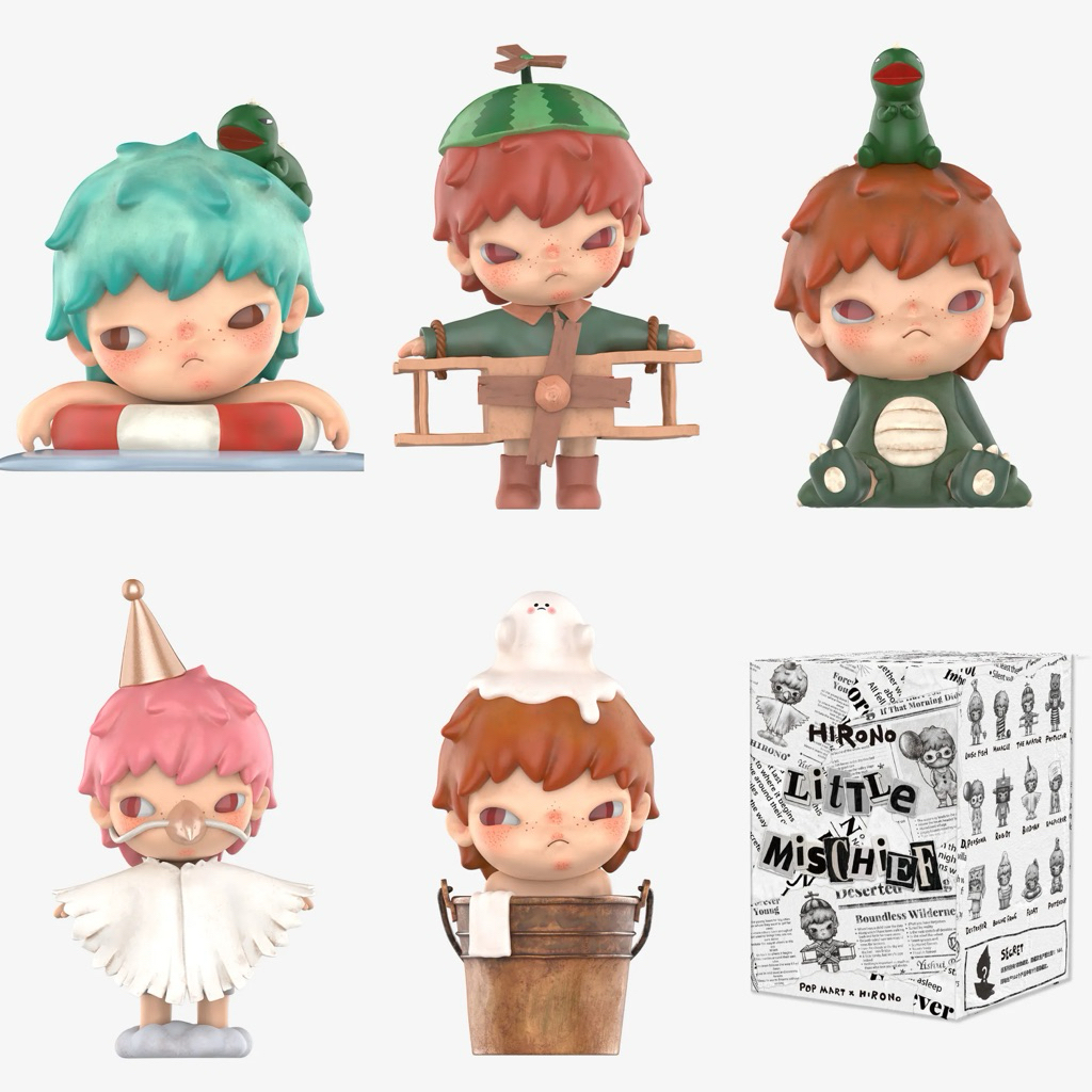 HIRONO LITTLE MISCHIEF SERIES (sealed) HARGA UNDER BIRDMAN AVIATOR FLOAT PRETENDER BOILING FROG BLIN