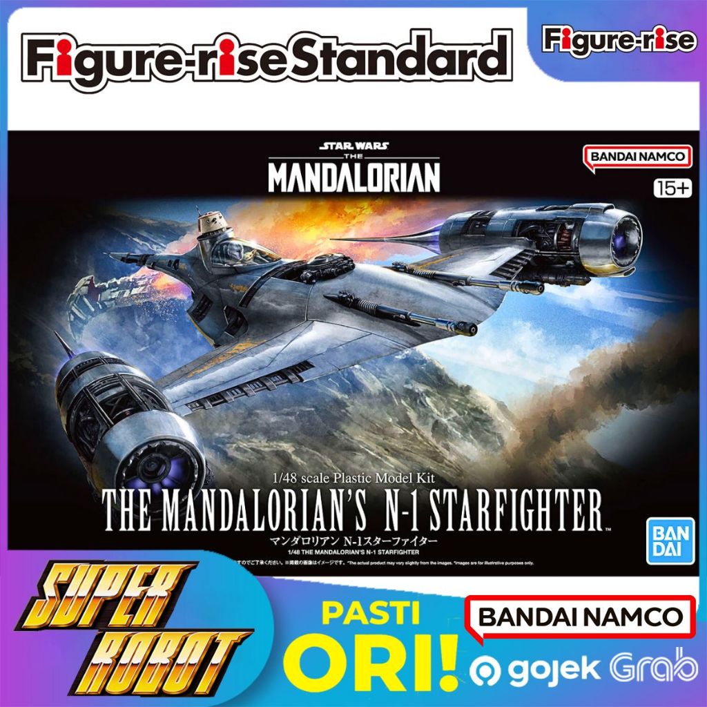 BANDAI 1/48 The Mandalorian N-1 STARFIGHTER - STAR WARS
