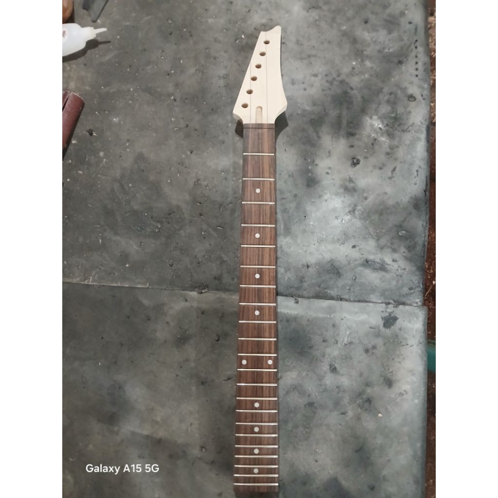 neck gitar ibanez gio 22 dan 24 fret unfinised