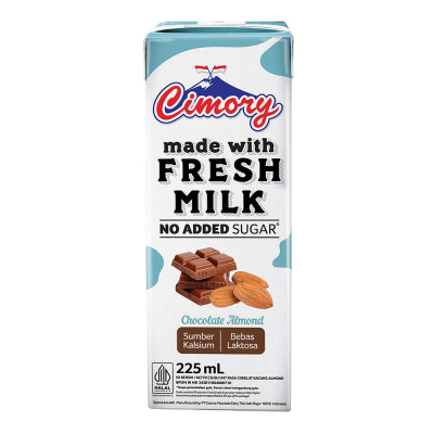 Cimory Susu UHT Tanpa Gula Tambahan Almond 225 ml