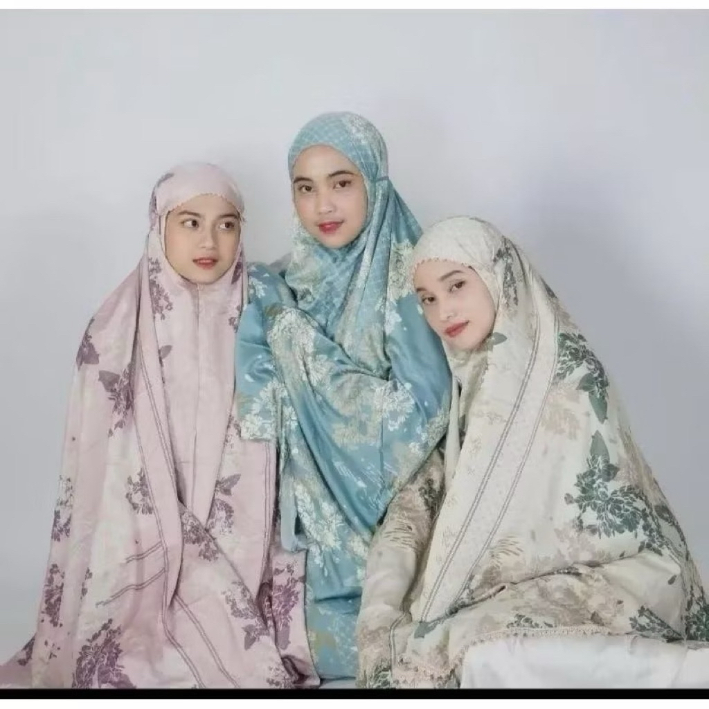 PROMO  Mukena Dewasa Armani Silk 2in1 jumbo Premium