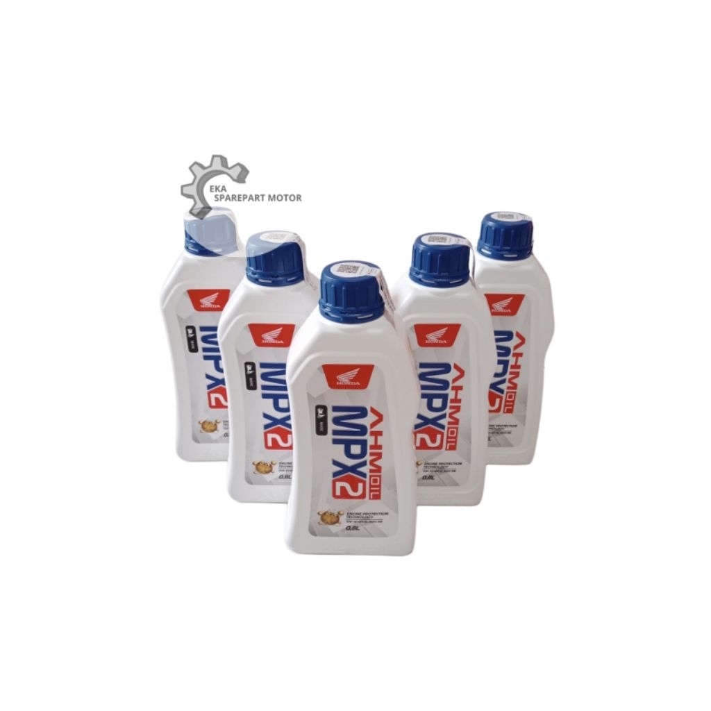 Grosir 5 botol Oli Ahm Mpx2 800ml, Oli Mesin Mpx2 Mpx 2 10W-30 Honda Matic Matik