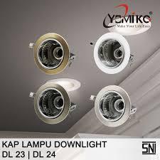 Promo Lampu LED Downlight Yumiko 3.5 inch/ 4 inch/ Kap Lampu Downlight Fitting