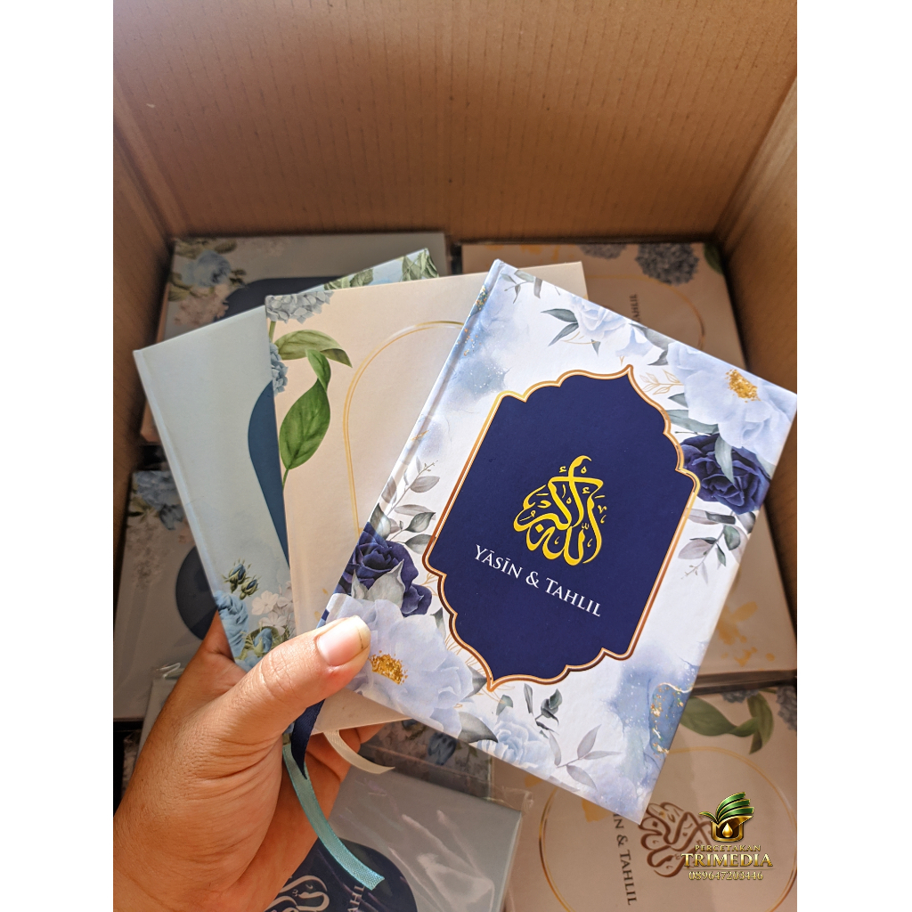 Buku Yasin Hardcover satuan / Buku yasin dan tahlil / Buku yasin satuan / isi buku 128 Art paper / t