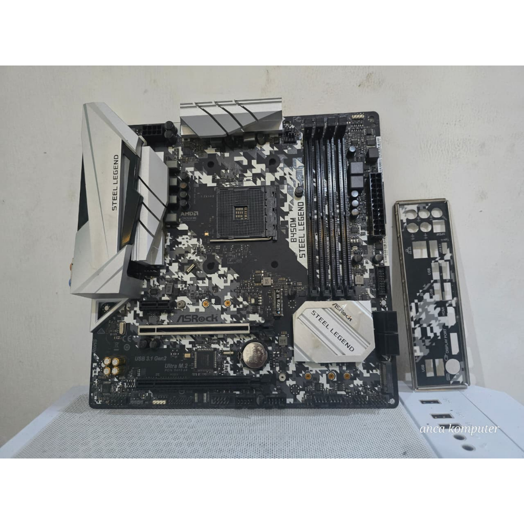 Motherboard ASROCK B450M STEEL LEGEND / ASUS PRIME B450M-A II / MSI B450M PRO-VDH MAX (AM4, AMD B450