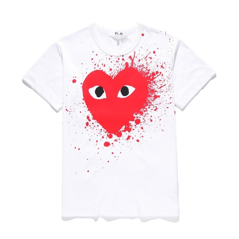 kaos CDG Brush PLAY CDG T-shirt Brush