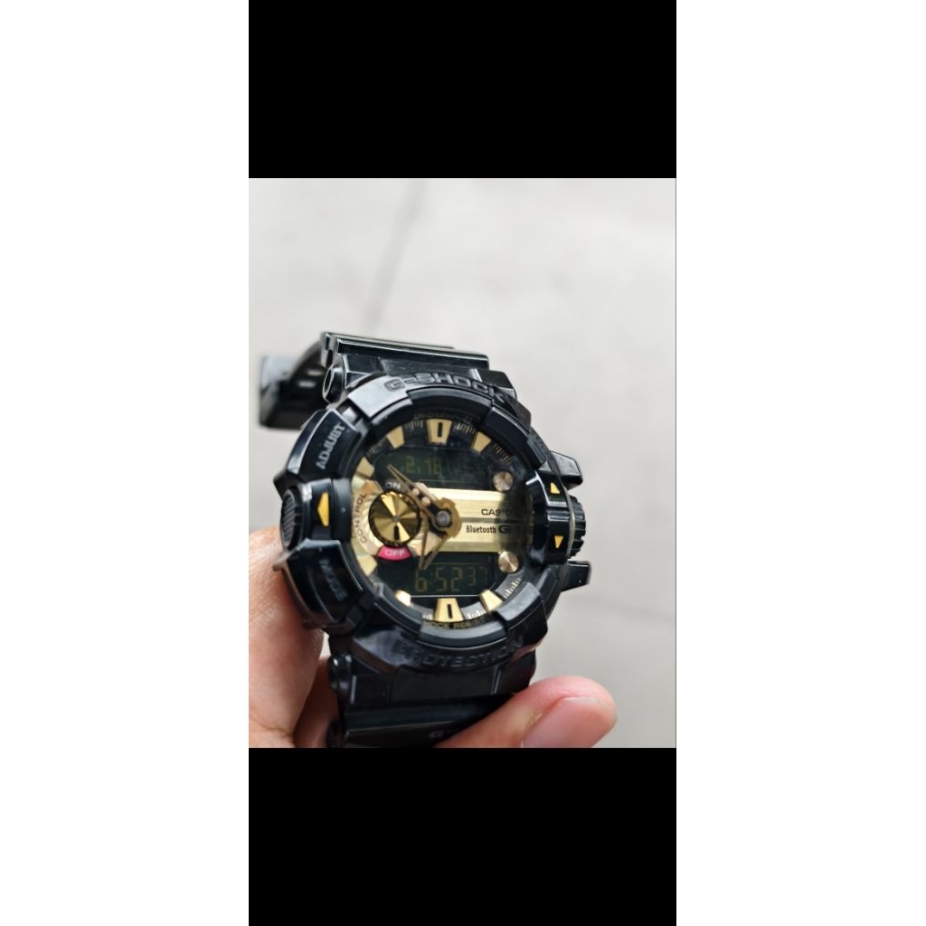 Jam G-shock Casio GBA 400 G-Mix