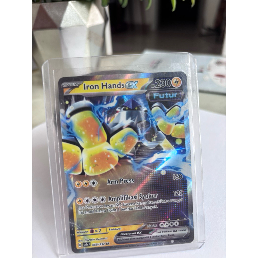 TCG Pokemon Iron Hands EX Futur