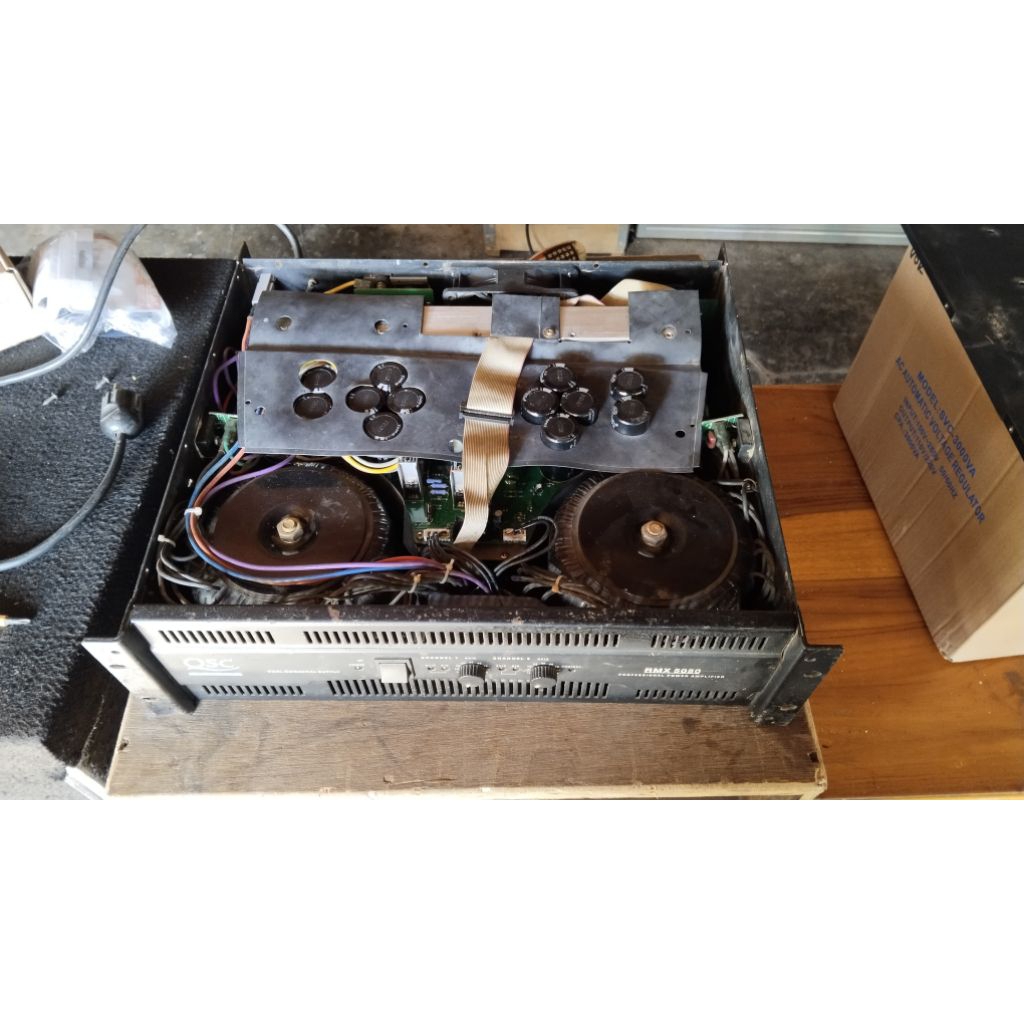 Power Amplifier QSC RMX 5050 Ori USA bekas