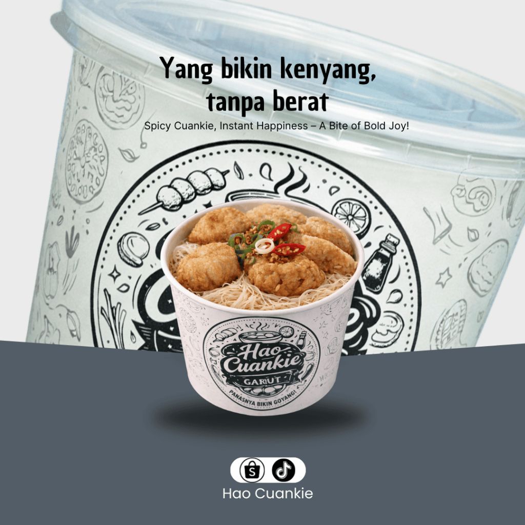 Cuanki instan pedas gurih - Hao Cuankie