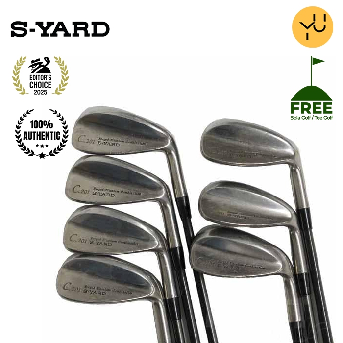 Stick Golf Iron Fullset S Yard C-201 Original Second 3456789PAS 10 pcs