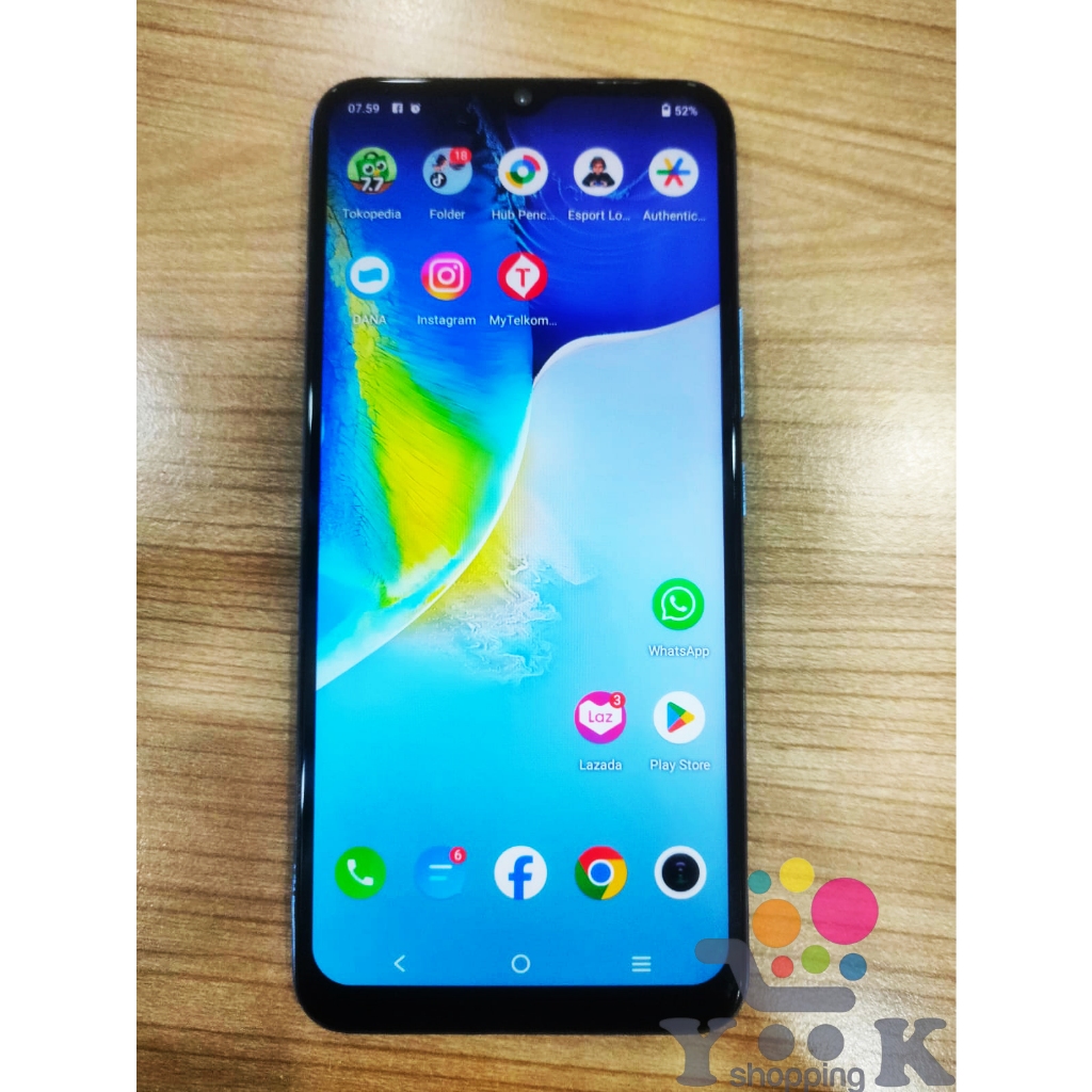 Hp Second Original Vivo Y01 Ram 2 Internal 32 /Handphone Second Murah