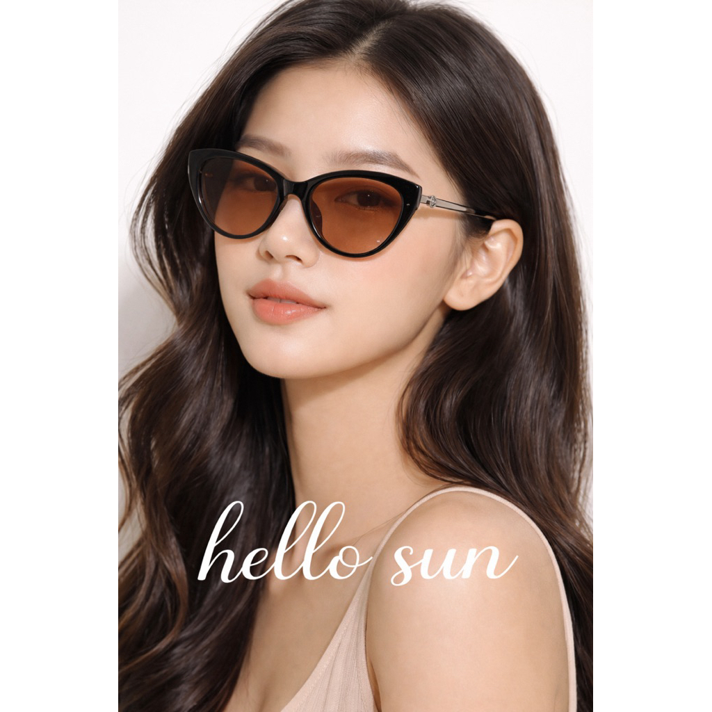 HELLO SUN HS 141 - kacamata hitam | kacamata hitam wanita | kacamata hitam unisex | kacamata korea |