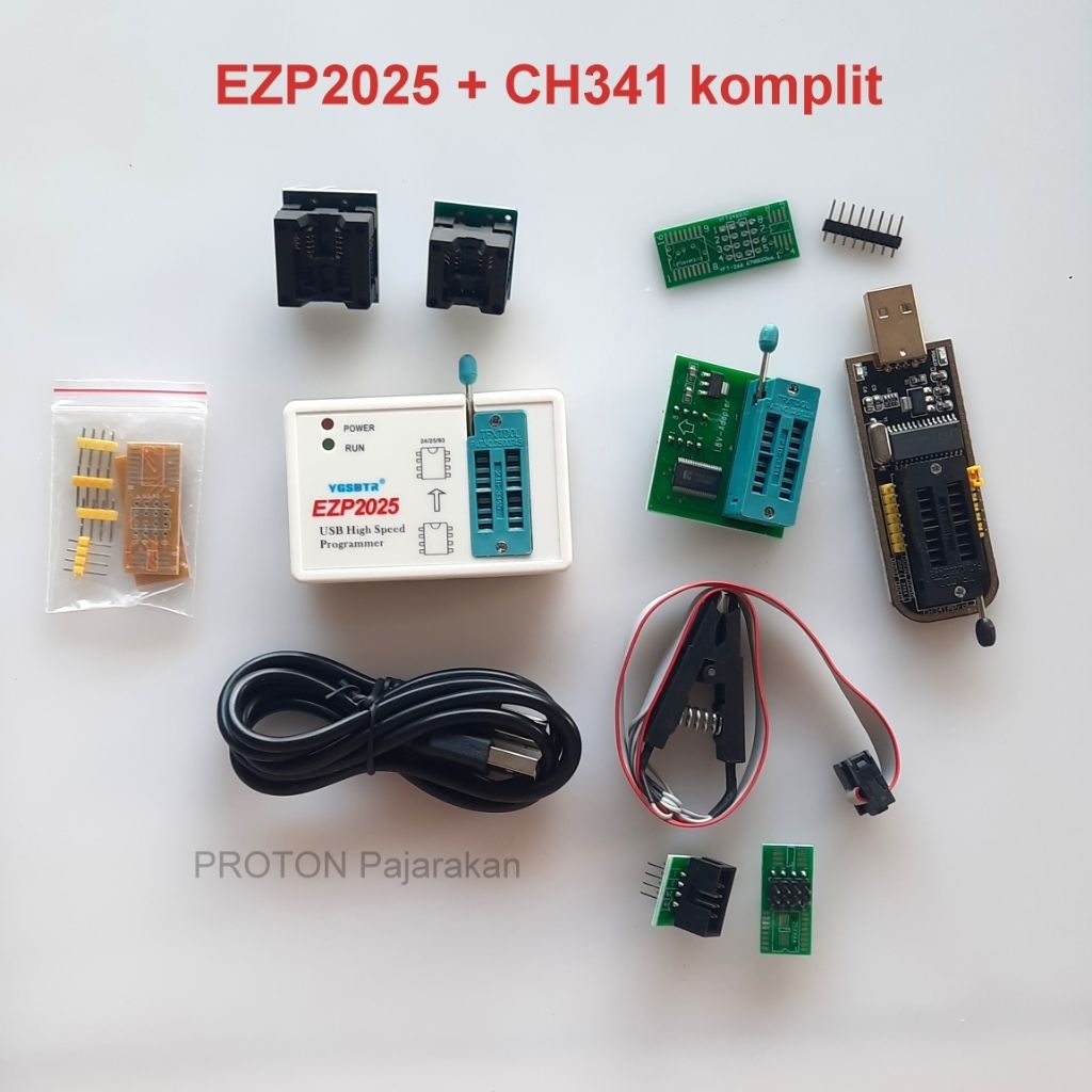 Alat Flash IC Bios EZP2023 CH341 pro CH341A Update EZP2010 EZP2013 EZP2019 Versi Paket Komplit Read 