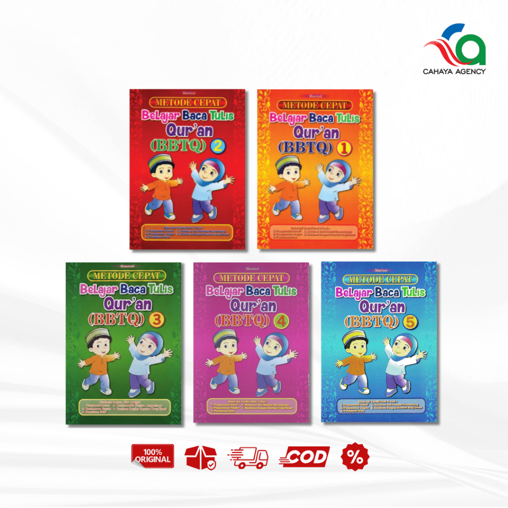 Buku Belajar Baca Tulis Quran BBTQ