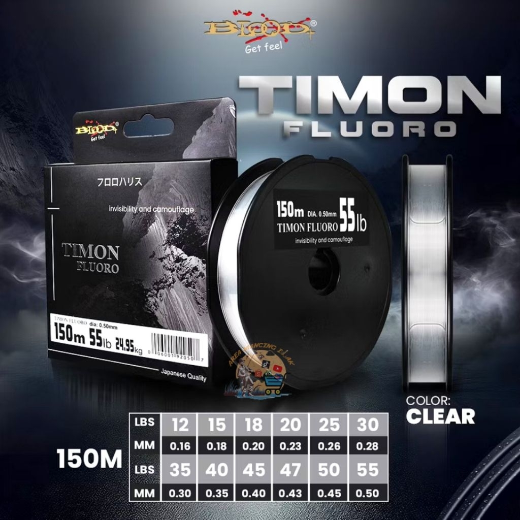 SENAR PANCING BLOOD TIMON FLUORO 150M TOURNAMENT