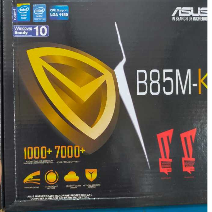 ASUS B85M-K Intel B85 Motherboard, LGA1150 Compatible