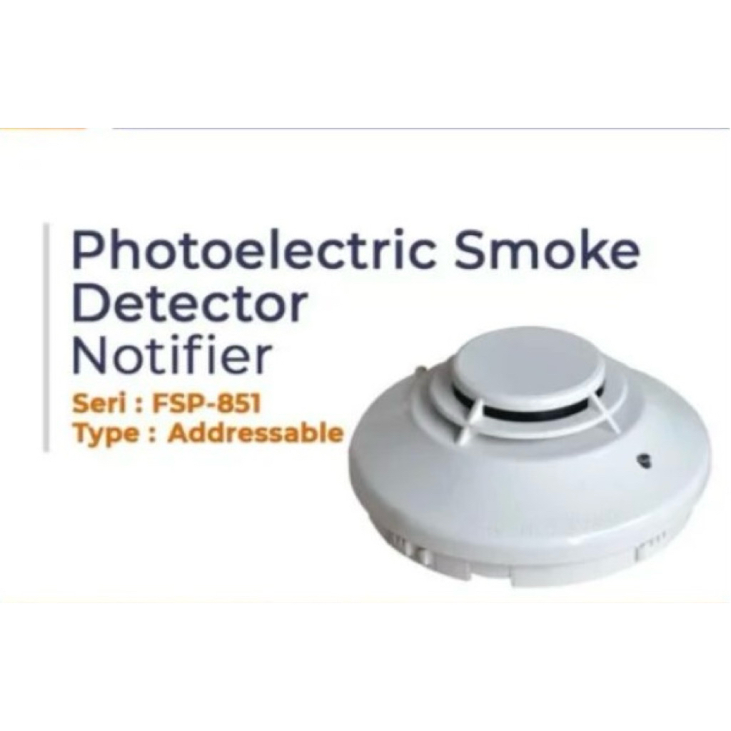 Notifier Photoelectric Smoke Detector Addressable FSP-851