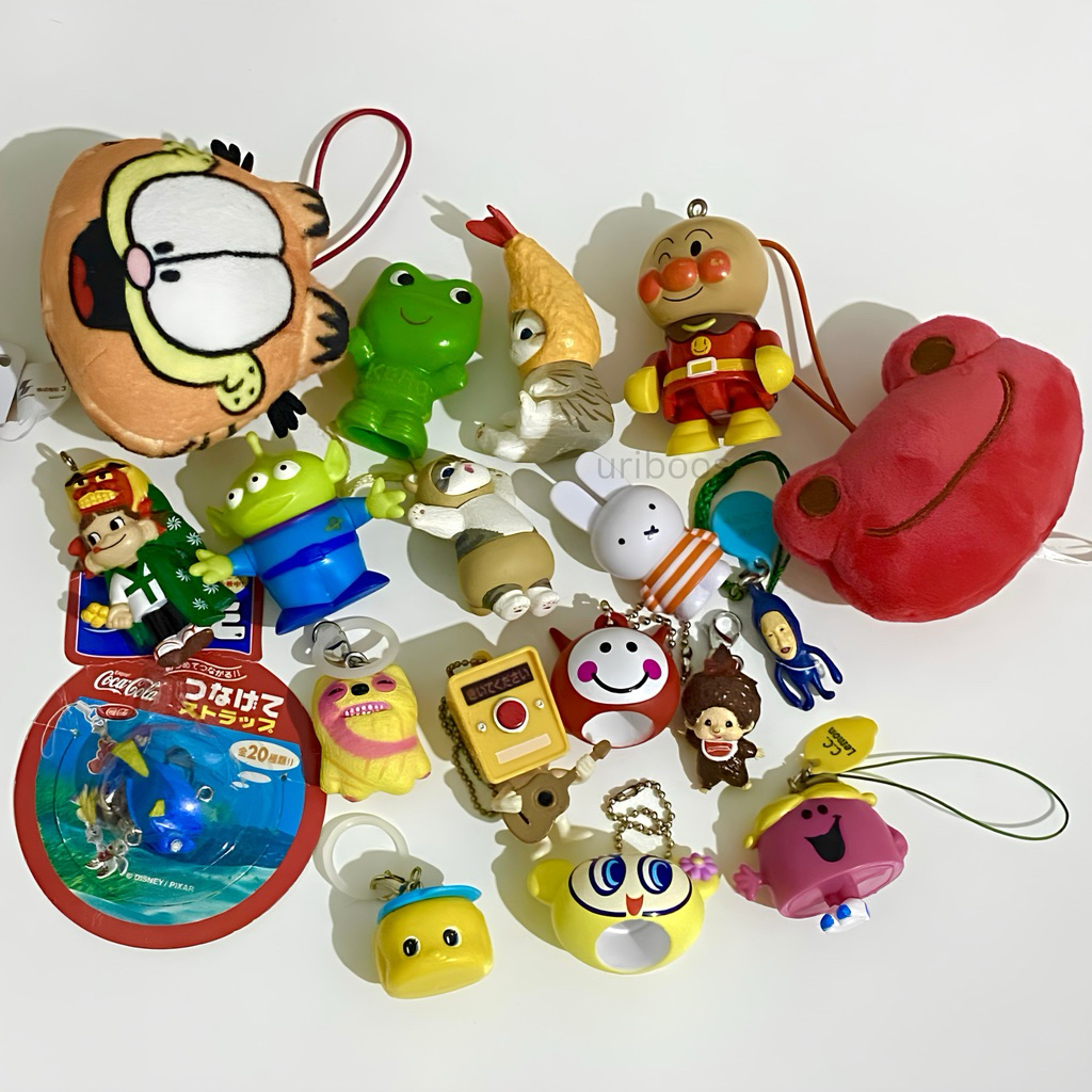 (update 20/2) trinkets gotochi gacha gashapon japan jepang | monchhichi mofusand miffy peko angel bl