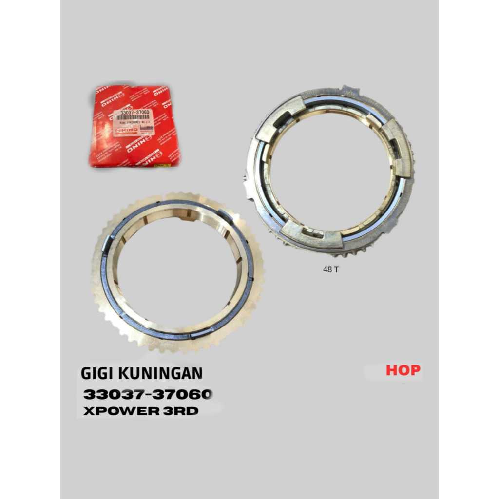 GIGI KUNINGAN DYNA/HINO DUTRO HT130/XPOWER (2019) 3RD 48T 33037-37060