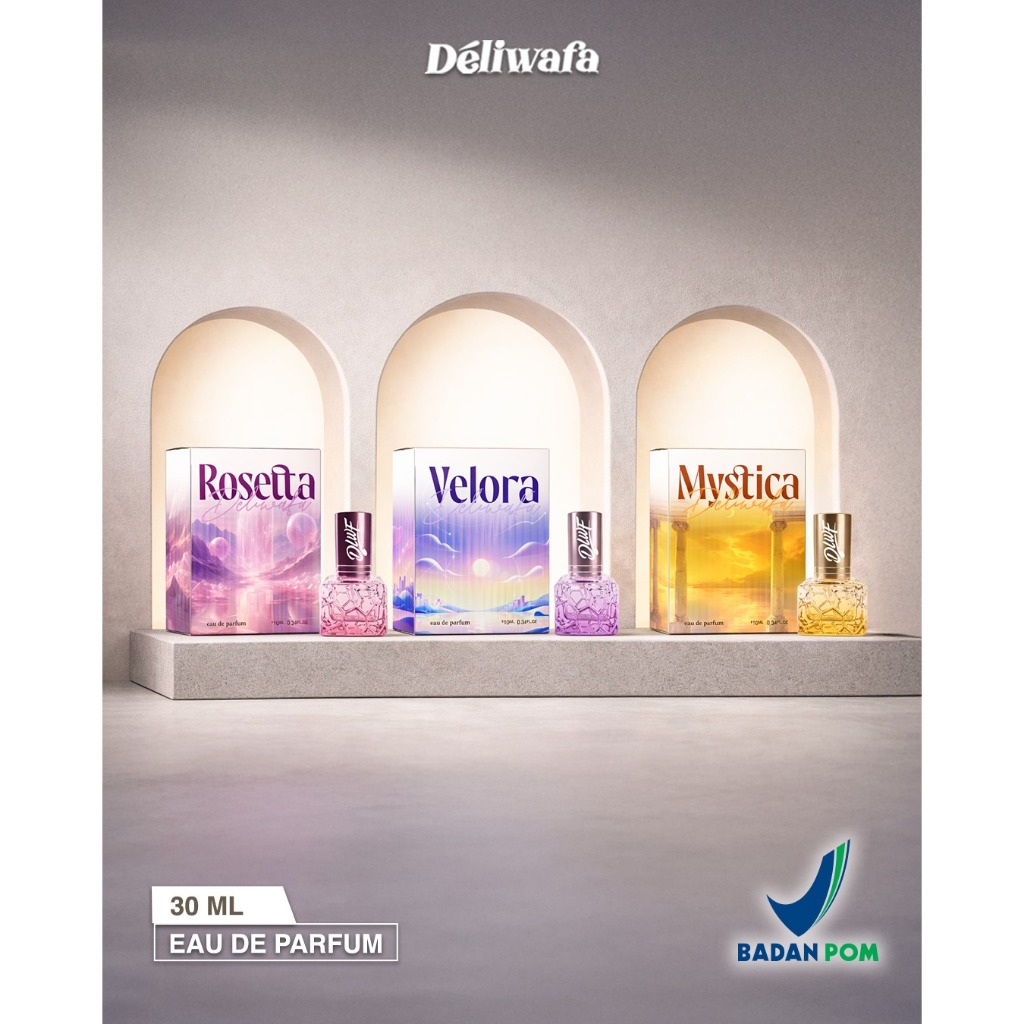 Deliwafa - Eau De Parfum MIni (EDP) 15 ML  | Unisex | Perfume Wanita Pria