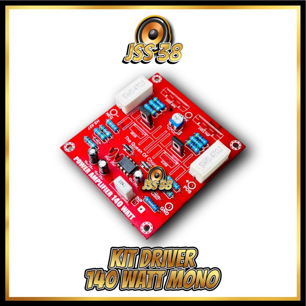 (KIT DRIVER) Driver 140 Watt Mono || 140 Watt + Potensio ups