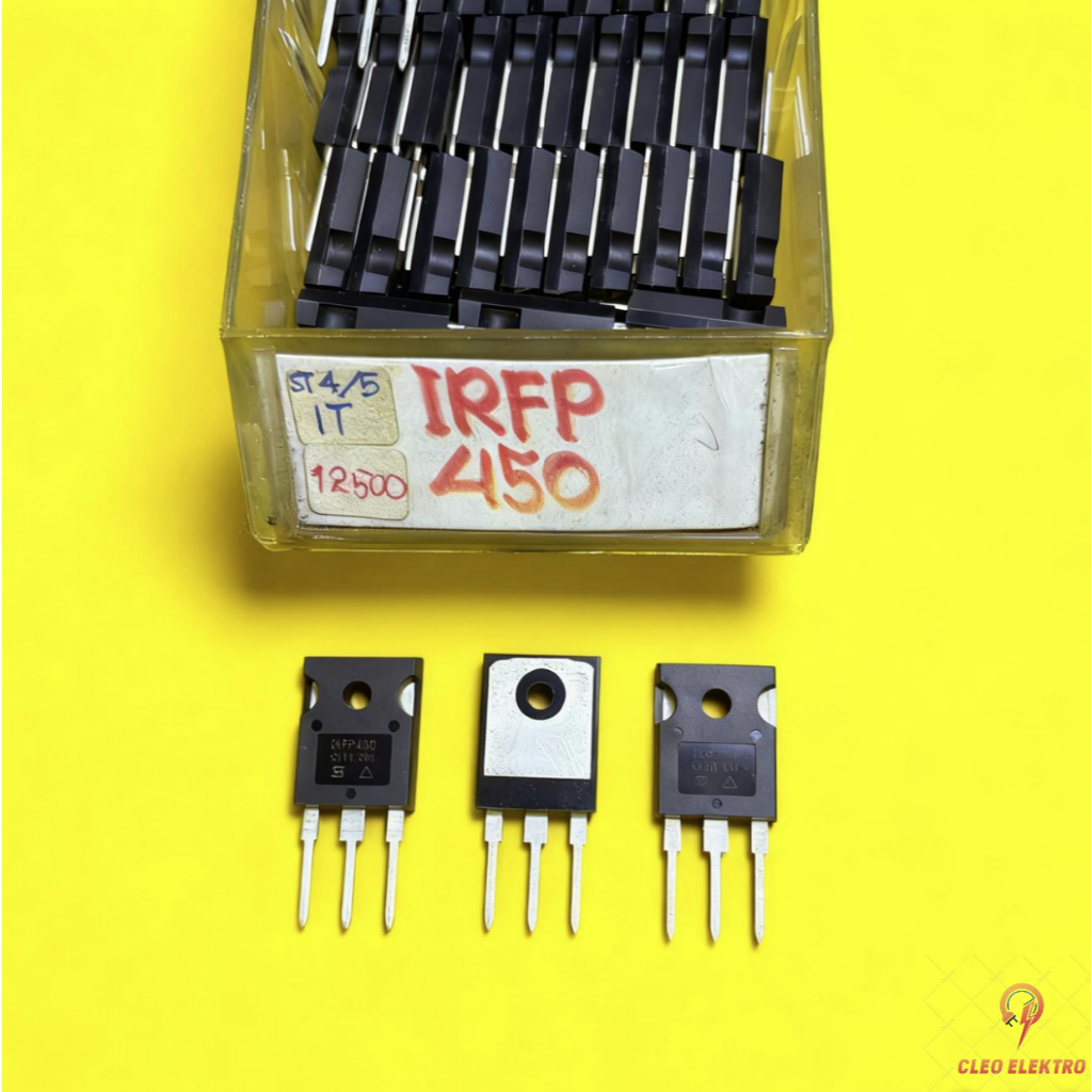 MOSFET IRFP 450 N IOR ASLI ORIGINAL IC TRANSISTOR IRFP450