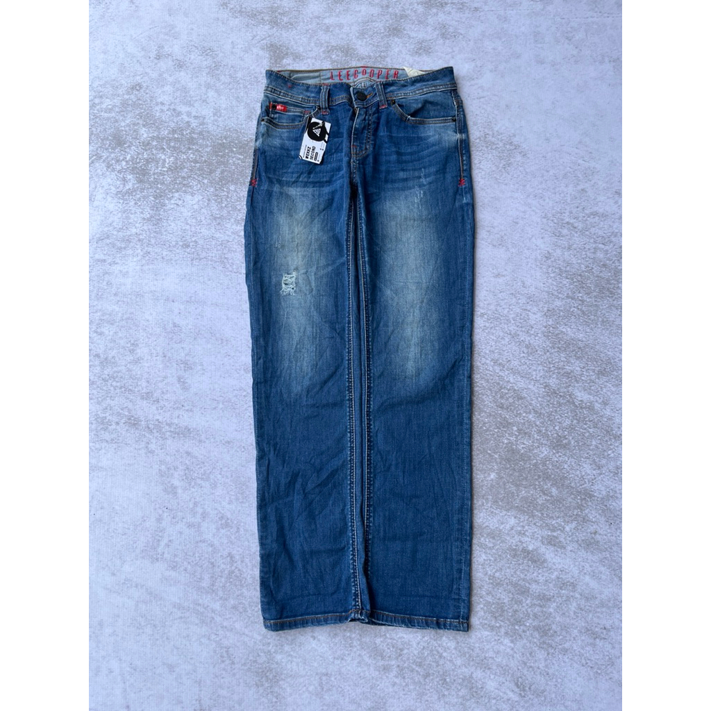 CELANA LEE COOPER RIPPED JEANS SECOND MURAH