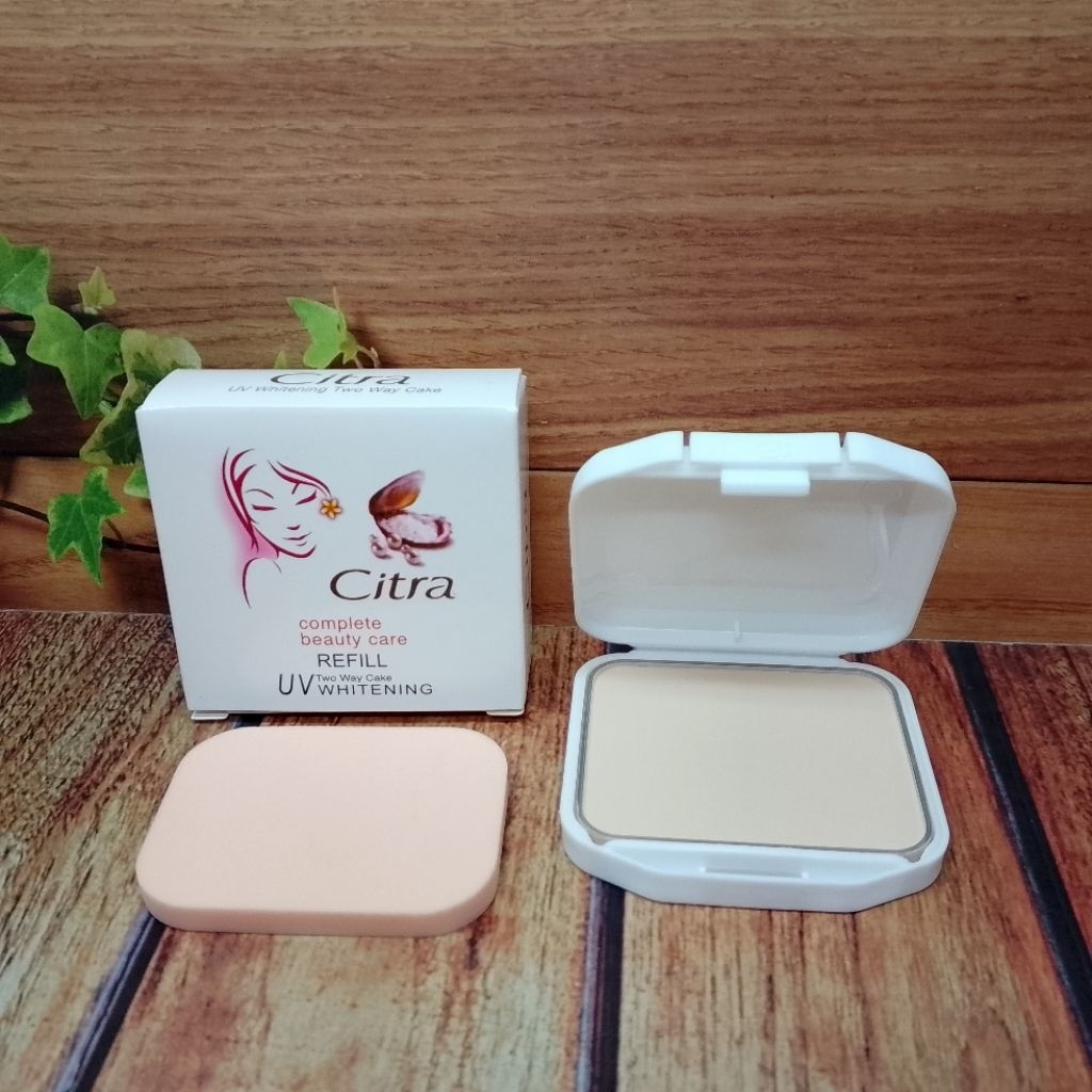 Bedak refil citra free spons - bedak padat